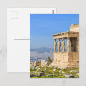 Acropolis hill, Athene, Griekenland Briefkaart (Voorkant / Achterkant)