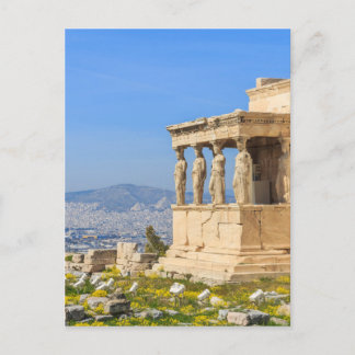Acropolis hill, Athene, Griekenland Briefkaart