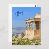 Acropolis hill, Athene, Griekenland Briefkaart (Voorkant / Achterkant)