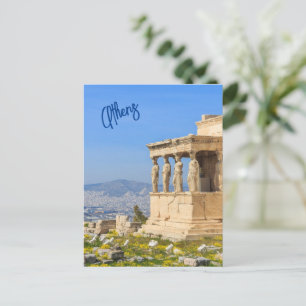 Acropolis hill, Athene, Griekenland Briefkaart