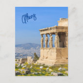 Acropolis hill, Athene, Griekenland Briefkaart (Voorkant)