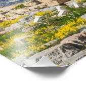 Acropolis hill, Athene, Griekenland Foto Print Foto Afdruk (Hoek)