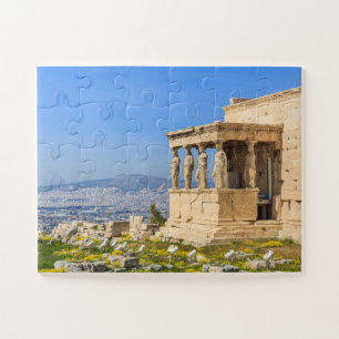 Acropolis hill, Athene, Griekenland Legpuzzel