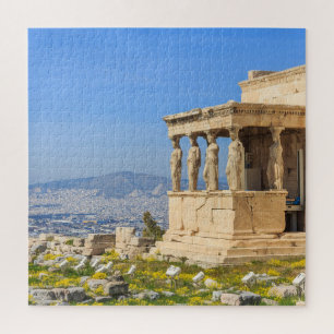 Acropolis hill, Athene, Griekenland Legpuzzel