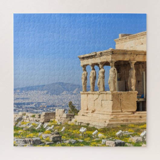 Acropolis hill, Athene, Griekenland Legpuzzel (Verticaal)