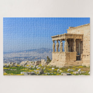 Acropolis hill, Athene, Griekenland Legpuzzel
