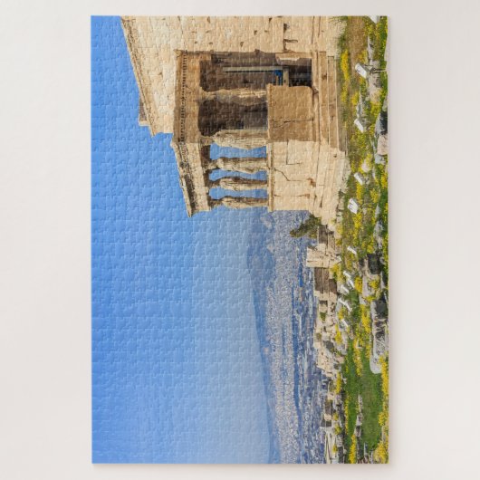 Acropolis hill, Athene, Griekenland Legpuzzel (Verticaal)