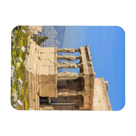 Acropolis hill, Athene, Griekenland Magneet (Horizontaal)