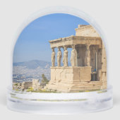 Acropolis Hill Athens – Ancient Greece Travel Sneeuwbol (Achterkant)