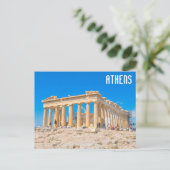 Acropolis in Athene, Griekenland Briefkaart (Staand voorkant)