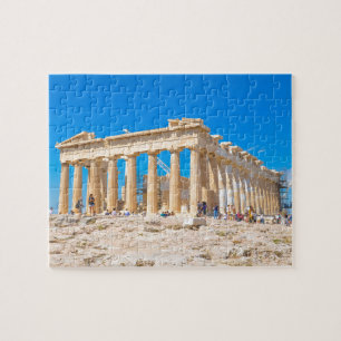 Acropolis in Athene, Griekenland Legpuzzel