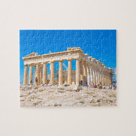 Acropolis in Athene, Griekenland Legpuzzel (Horizontaal)