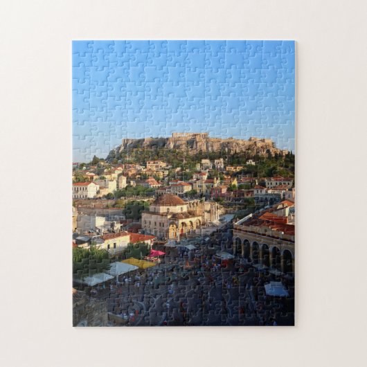 Acropolis in Athene, Griekenland Legpuzzel (Verticaal)