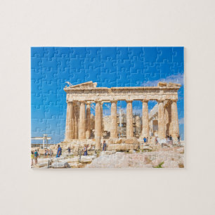 Acropolis in Athene, Griekenland Legpuzzel