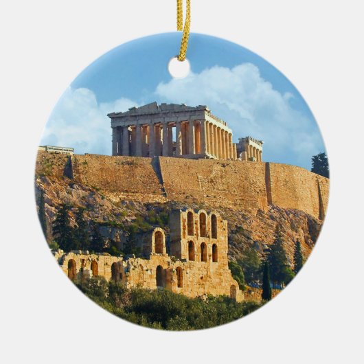 Acropolis Keramisch Ornament (Voorkant)