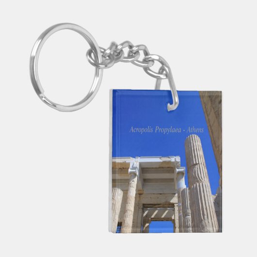 Acropolis Propylaea - Athene Sleutelhanger (Voorkant Links)
