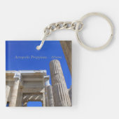 Acropolis Propylaea - Athene Sleutelhanger (Achterkant)