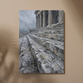 Acropolis Propylaea Treden Olie Canvas Afdruk