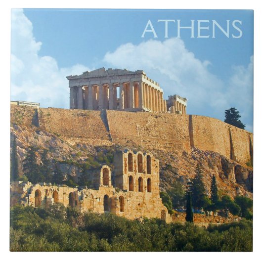 Acropolis Tegeltje (Voorkant)