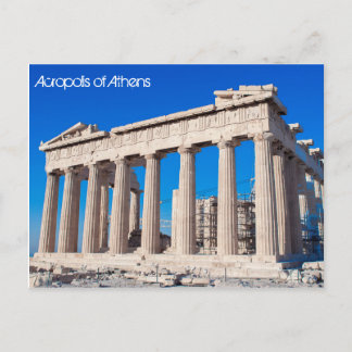 Acropolis van Athene Briefkaart