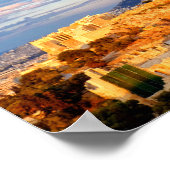 Acropolis van Athene Poster (Hoek)