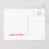 Across the Miles Valentijnsdag Hart Vakantie Po Feestdagenkaart (Achterkant)