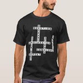 Acrostische wetenschappelijke methode Onderzoek We T-shirt (Voorkant)