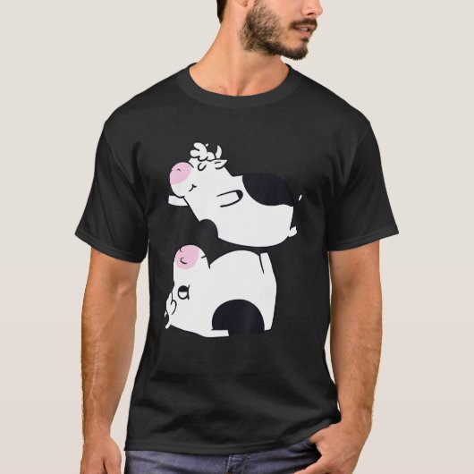 Acroyoga Koe T-shirt (Voorkant)