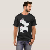 Acroyoga Koe T-shirt (Voorkant volledig)