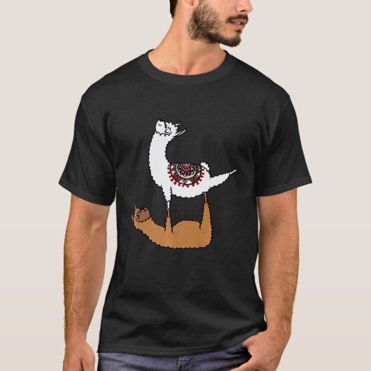 Acroyoga Lama Premium T-shirt (Voorkant)