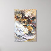 Acryl abstract schilderen canvas afdruk (Voorkant)