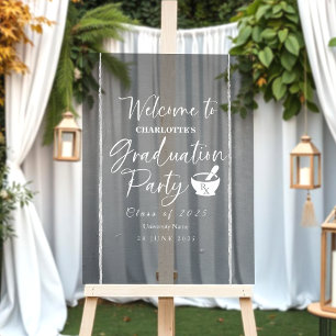 Acryl Apotheek Afstuderen Party Welkomstbord Bord