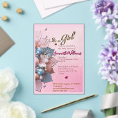 Acryl Baby Shower Uitnodiging (Insitu (Huwelijk))