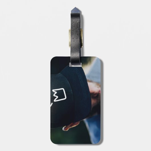  acryl bagagelabel (Achterkant verticaal)