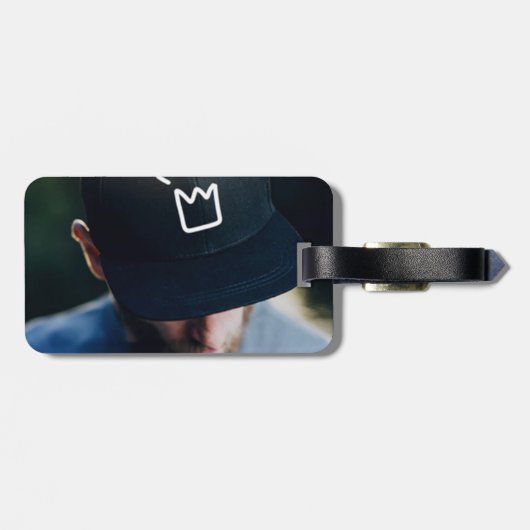  acryl bagagelabel (Achterkant horizontaal)