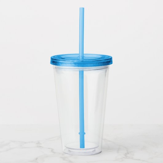 Acryl Bekertje Drinkbeker (Voorkant)