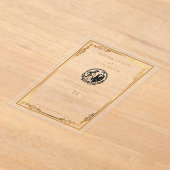 Acryl bruiloft uitnodiging met uw foto moment (Laagn)