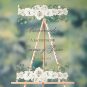 Acryl bruiloft welkom teken in het Spaans Bord (Neutraal)