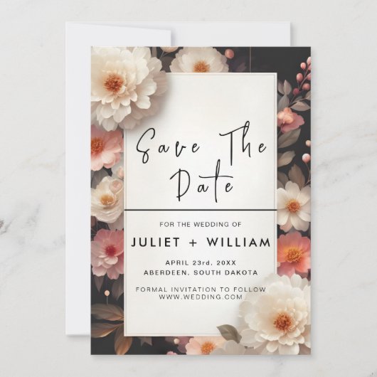 Acryl Drama Aziatisch Dikke Koreaanse Bruiloft Save The Date (Voorkant)