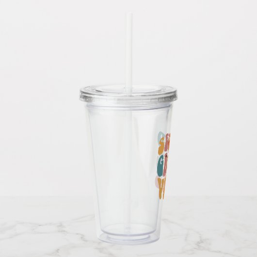 Acryl drinkbeker (Rechts)