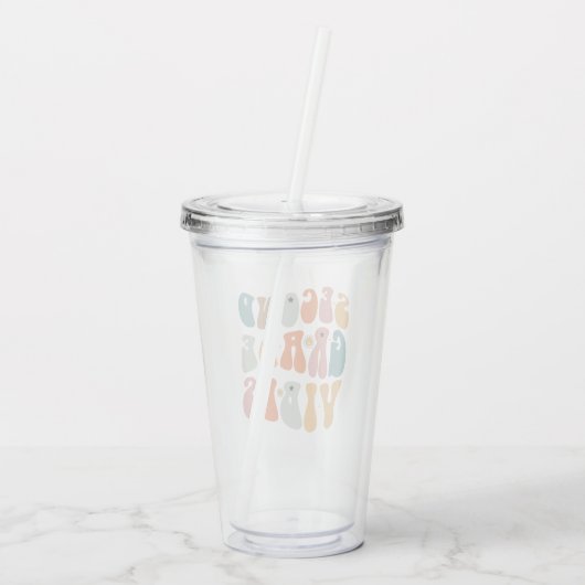 Acryl drinkbeker (Achterkant)