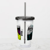 Acryl drinkbeker met 1950's HORROR Comics (Rechts)