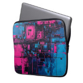 Acryl één laptop sleeve (Voorkant Links)