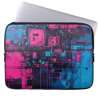 Acryl één laptop sleeve