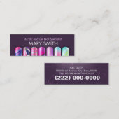 Acryl en Gel Nail Specialist Visitekaartje (Voorkant / Achterkant)