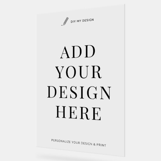 Acryl Event Sign Printing 24x36" Custom Design Acryl Bord (Hoek)