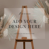 Acryl Event Sign Printing 36x24" Horizontaal Acryl Bord