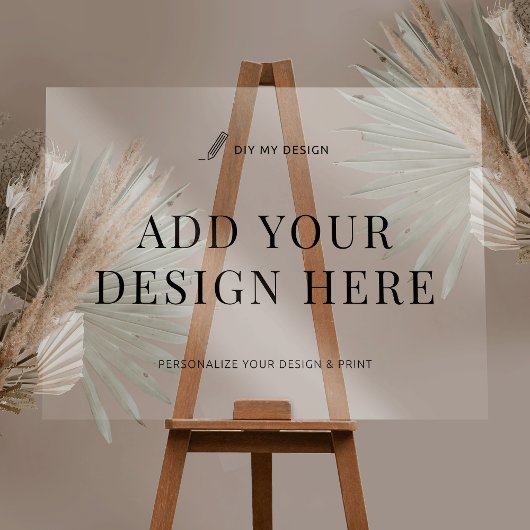 Acryl Event Sign Printing 36x24" Horizontaal Bord