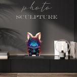 Acryl foto Sculpture.Maakt van een foto een standb Fotobeeldje Magneet<br><div class="desc">Unieke stand-up acryl foto beeldhouwwerk beeldje. Creëer uw eigen gepersonaliseerde huis of kantoor decor door het uploaden van gekoesterde digitale afbeeldingen of foto's! Met de aangepaste fotosculpturen van Zazzle kunt u uw geliefde afbeelding of portret omzetten in een uniek aandenken, waarbij uw foto of digitaal afbeelding wordt omgezet in een...</div>