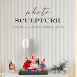 Acryl foto Sculpture.Maakt van een foto een standb Staand Fotobeeldje<br><div class="desc">Unieke stand-up acryl foto beeldhouwwerk beeldje. Creëer uw eigen gepersonaliseerde huis of kantoor decor door het uploaden van gekoesterde digitale afbeeldingen of foto's! Met de aangepaste fotosculpturen van Zazzle kunt u uw geliefde afbeelding of portret omzetten in een uniek aandenken, waarbij uw foto of digitaal afbeelding wordt omgezet in een...</div>